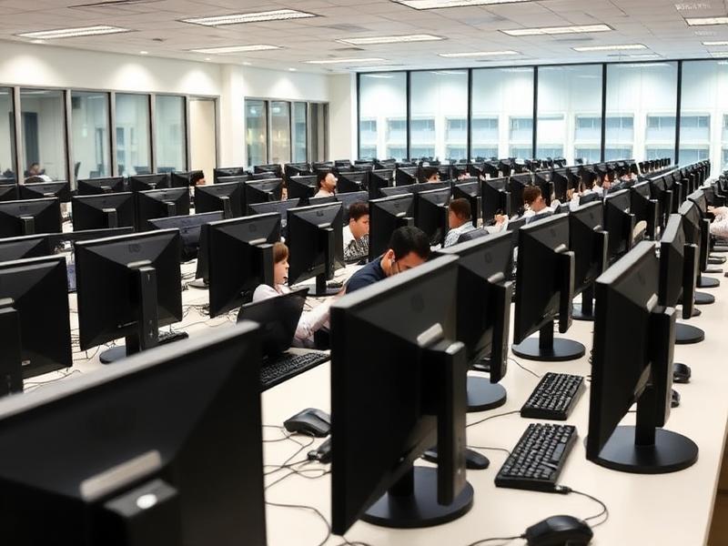 Well-Equipped Computer Lab